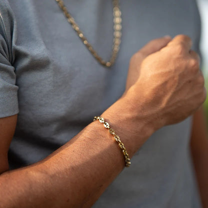 Combo Gucci Doble En Oro Laminado 18k