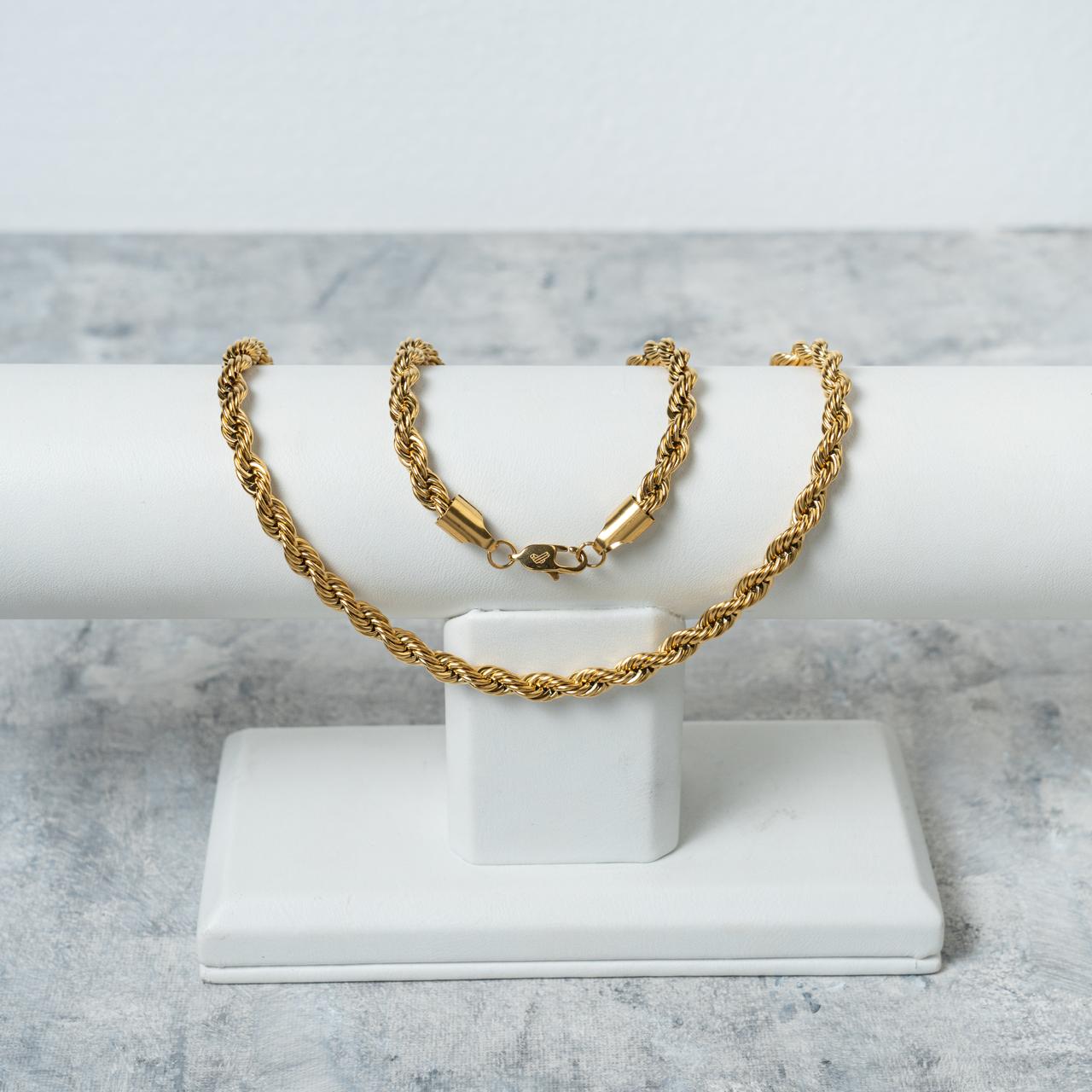 Cadena Lazo Oro Laminado 18 Kilates