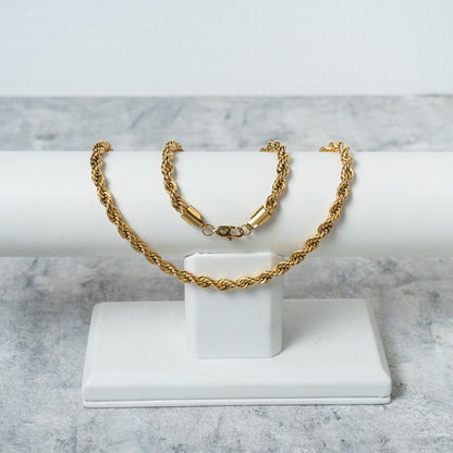 Cadena Lazo Oro Laminado 18 Kilates