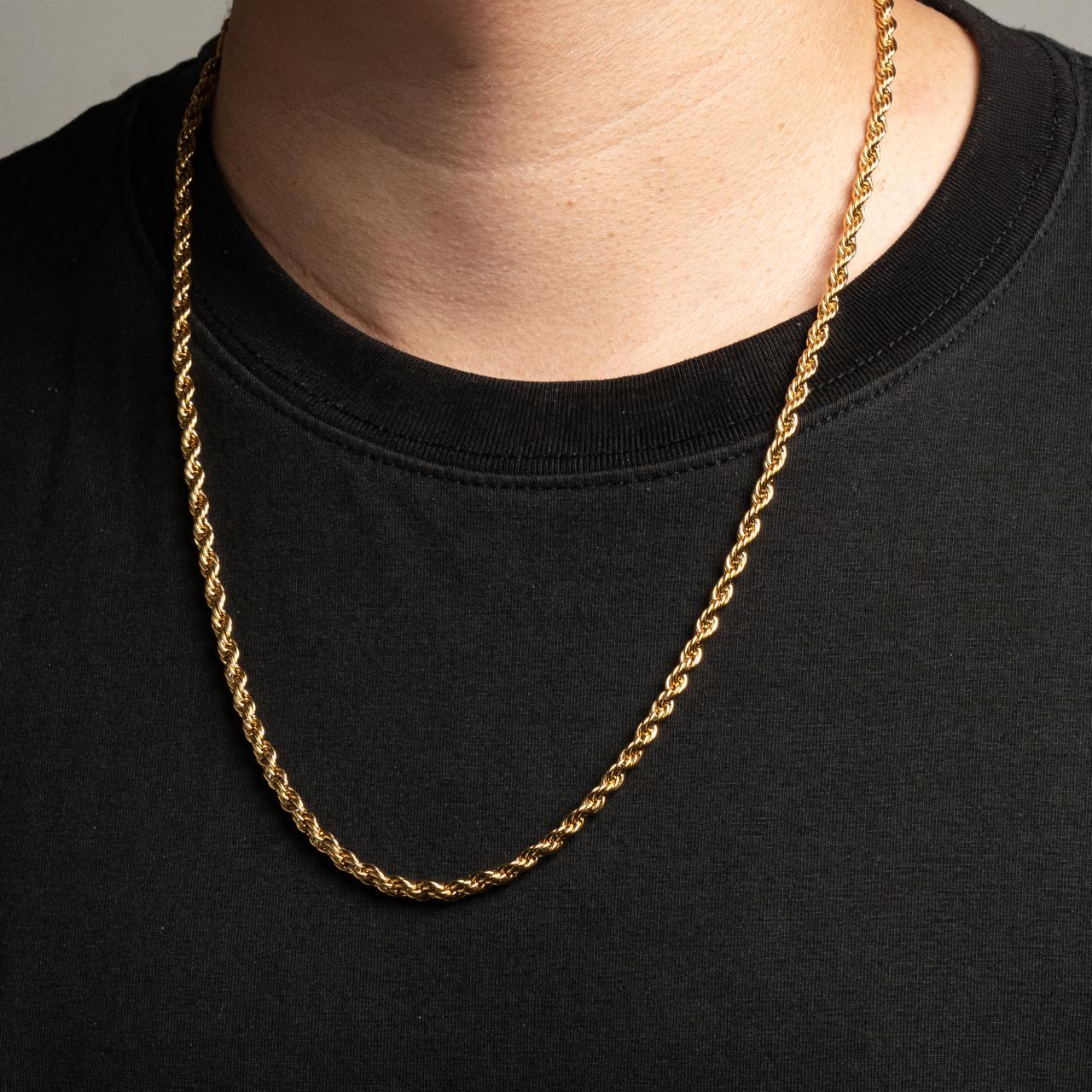 Cadena Lazo Oro Laminado 18 Kilates