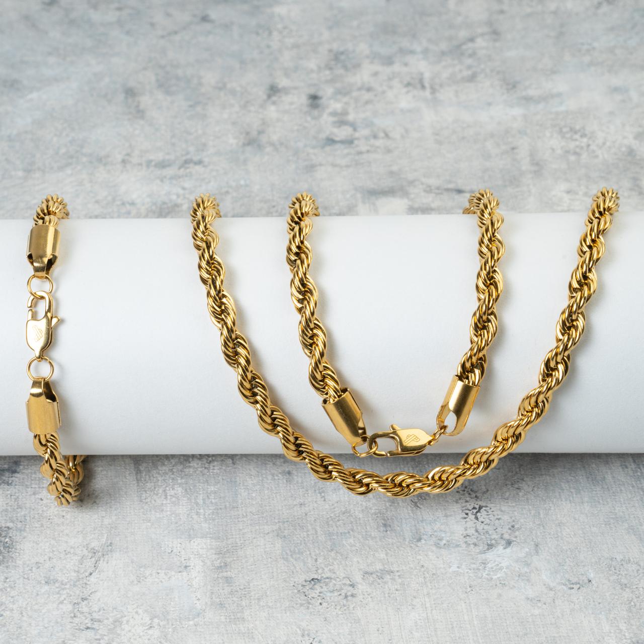 Cadena Lazo Oro Laminado 18 Kilates